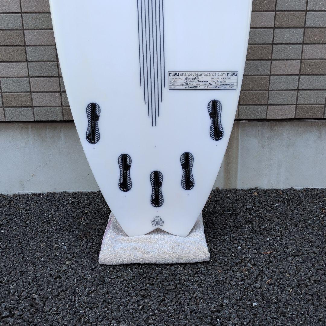 シャープアイサーフボード　ディスコチーター　EPS