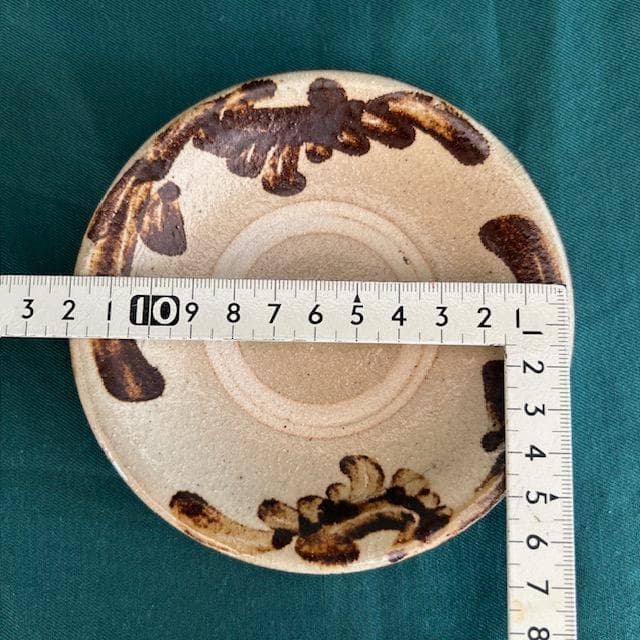 沖縄　やちむん　4寸皿　4枚セット　北窯