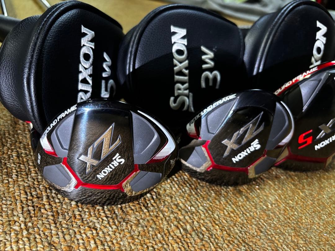 値下げ！！美品　スリクソンzx5(1W,3W,5W)3本セット