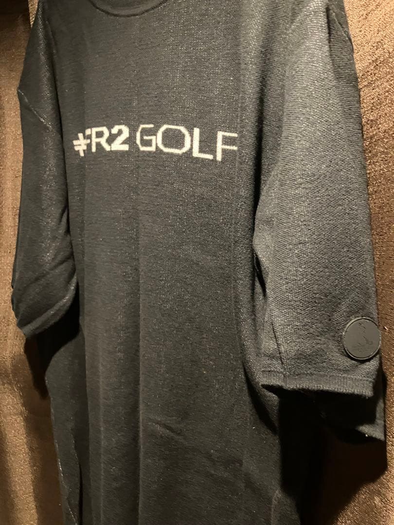 FR2GOLF 半袖ニット XLサイズ ブラック