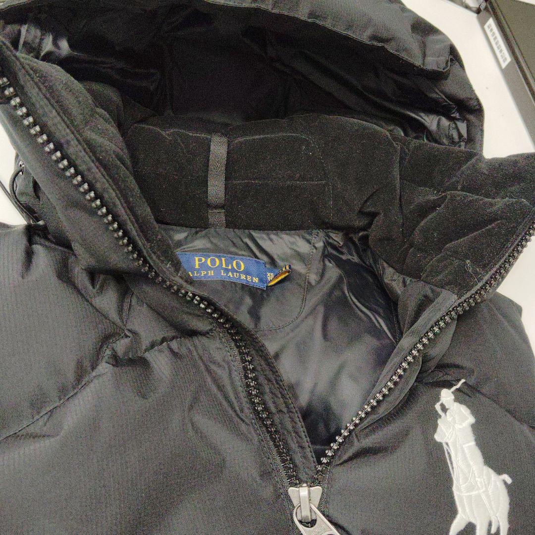 POLO RALPH LAUREN ビッグポニー ダウンベスト ブラック