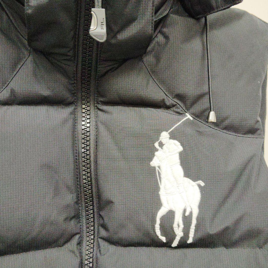 POLO RALPH LAUREN ビッグポニー ダウンベスト ブラック