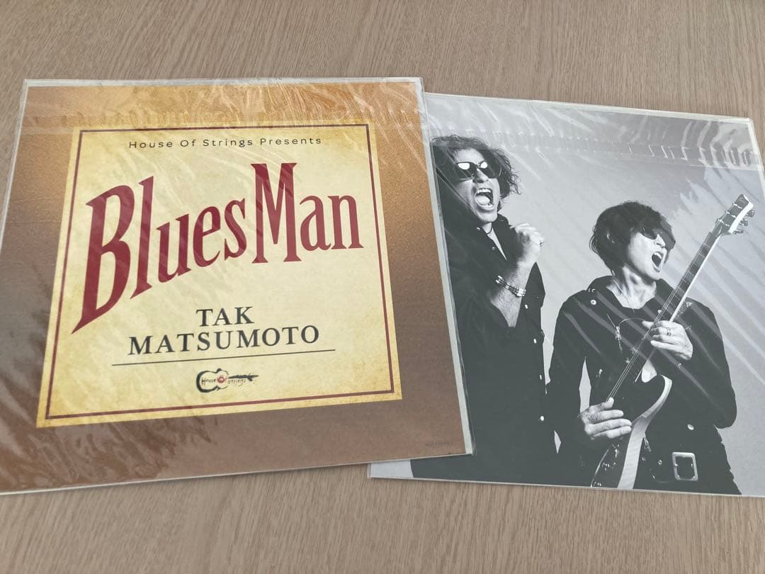 ①B'z FYOP FINAL ステッカー 限定 特典　メガジャケ　稲葉　松本