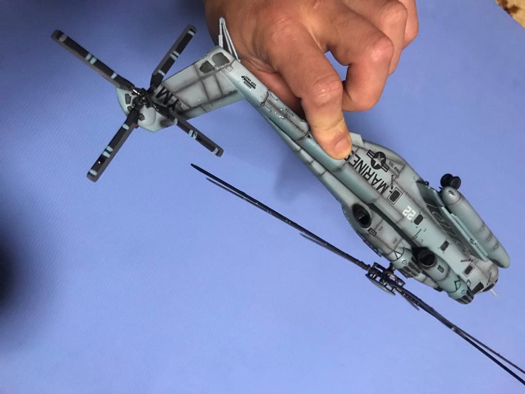 イタレリ 1:72 ch53 スーパースタリオン完成品