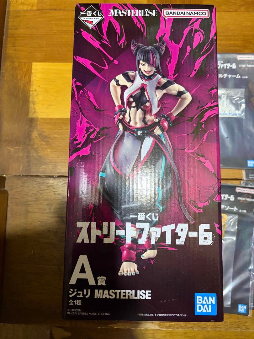 一番くじ　ストリートファイター6 ジュリ フィギュア A賞　E賞　G賞　セット
