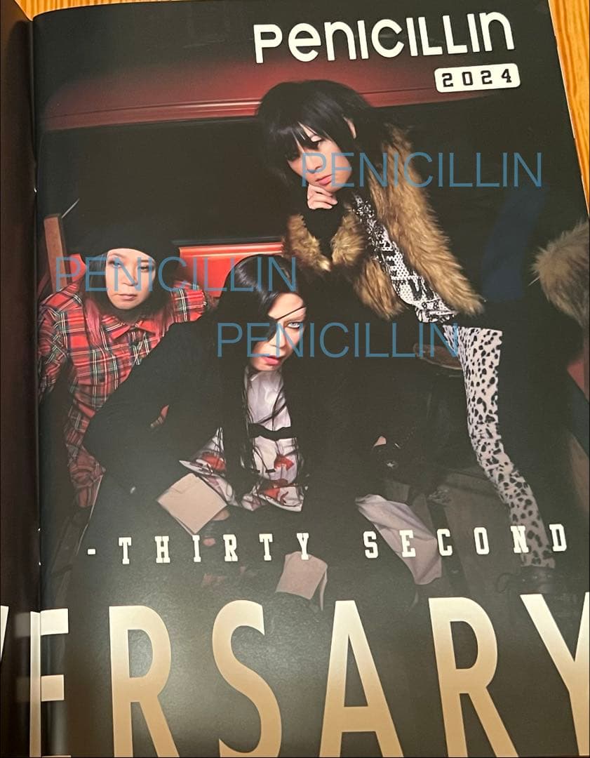 PENICILLIN 32ndパンフレットBIRTHDAY LIVE 2024