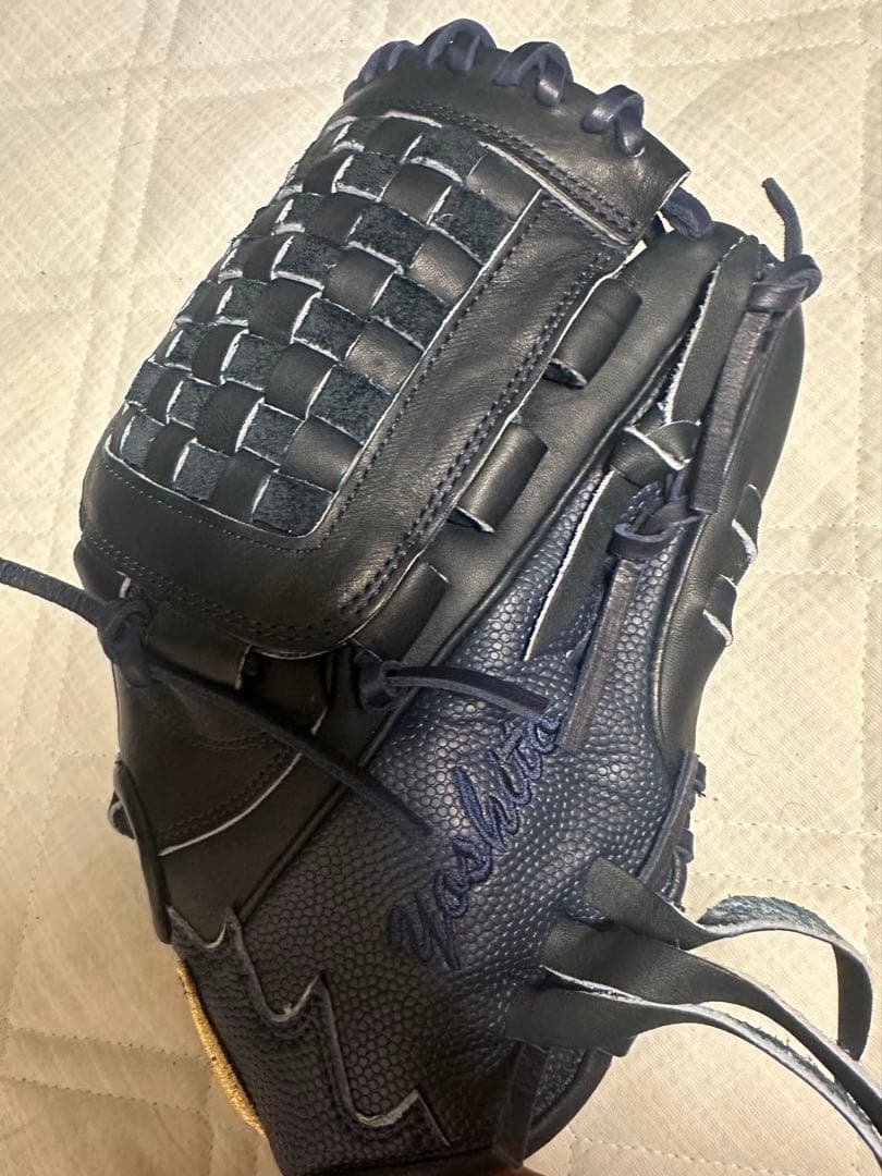 ダ*ン様 Wilson ウイルソンスタッフ　投手用　オーダー　軟式　DM型　小指
