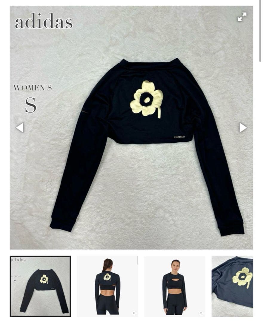 adidas️marimekko*コラボウニッコテニスウェアボレロXOT*