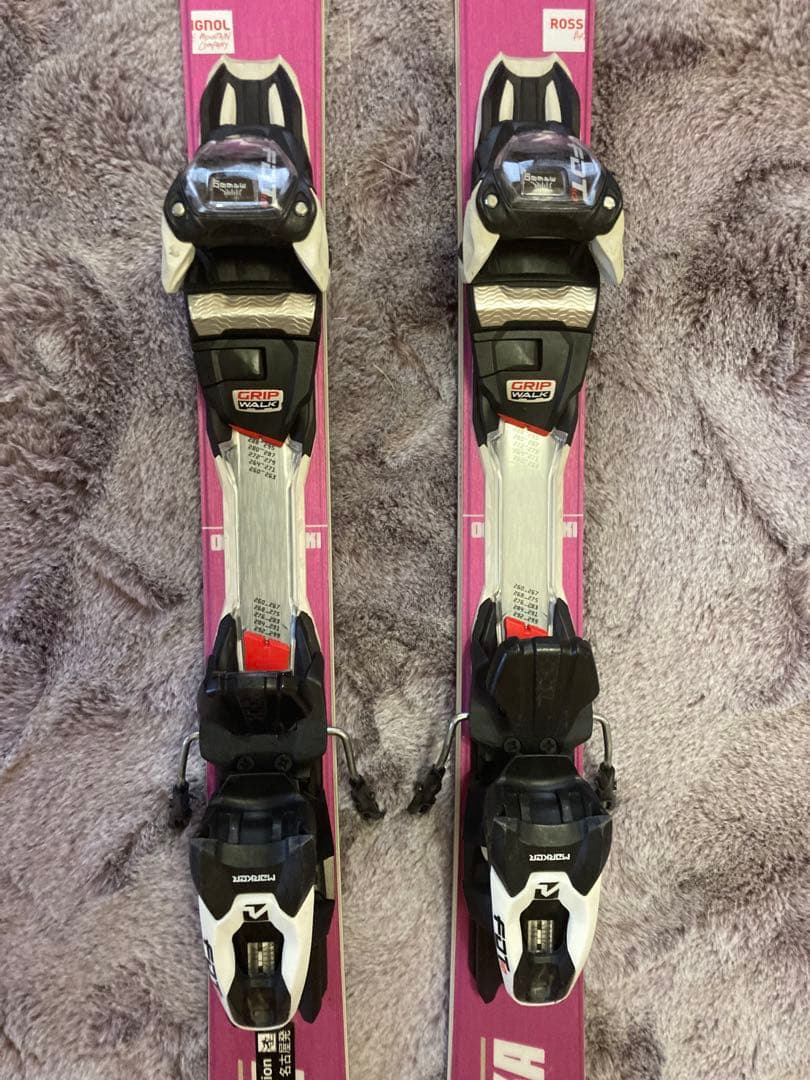 オガサカUnity U-OS3 スキー板　150cm、ピンク