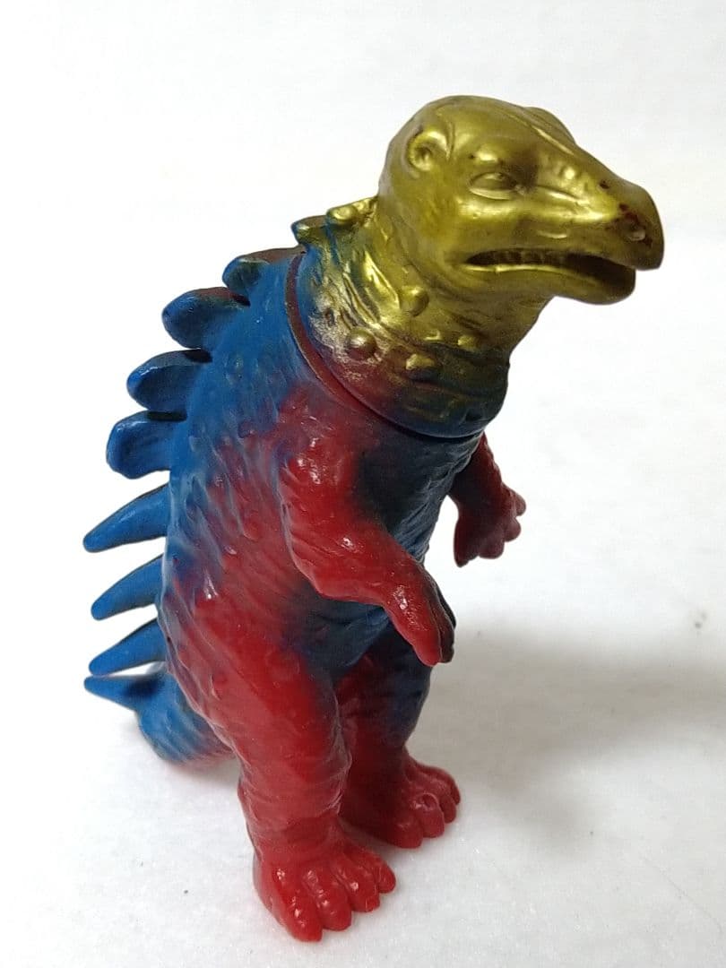 当時物 ケントロサウルス ソフビ 怪獣 恐竜