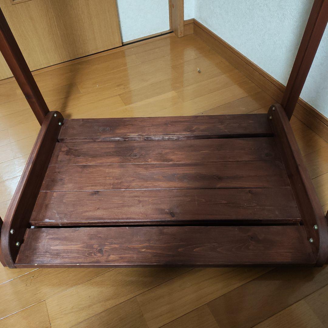 木製サーフボードスタンド (4本収納可能)できれば手渡し希望