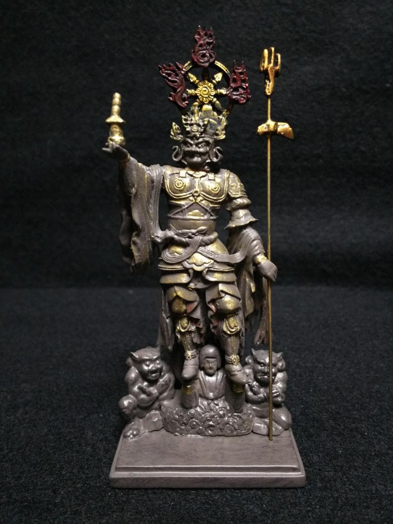 ◆◆Minibutsu◆◆東寺の四天王・梵天・帝釈天のフィギュアセット