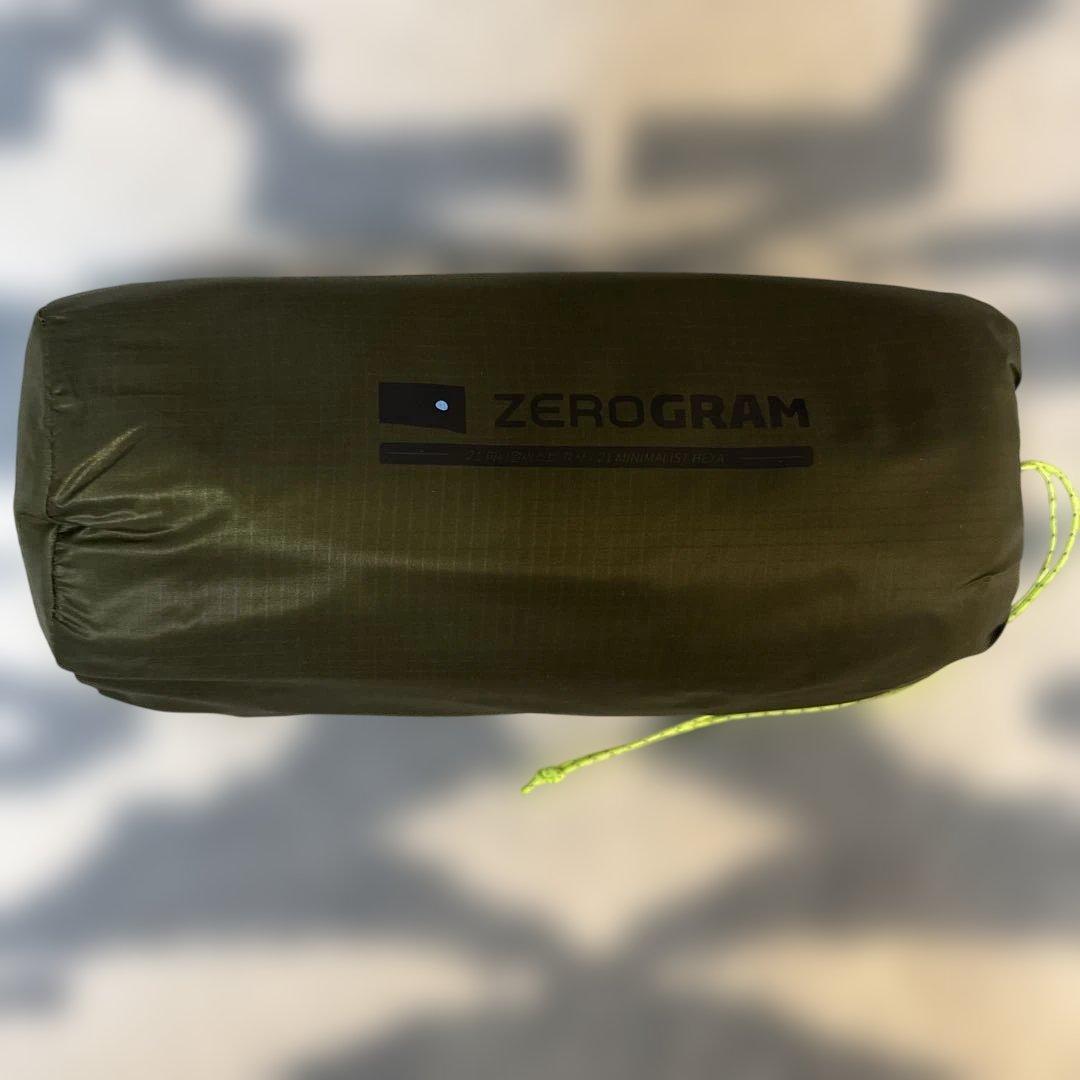 【未使用】ZEROGRAM MINIMALIST HEXA タープ OLIVE