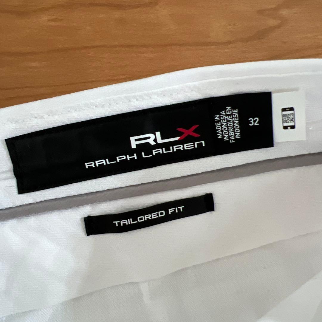 RLX Ralph Laure ホワイト ゴルフパンツ 32