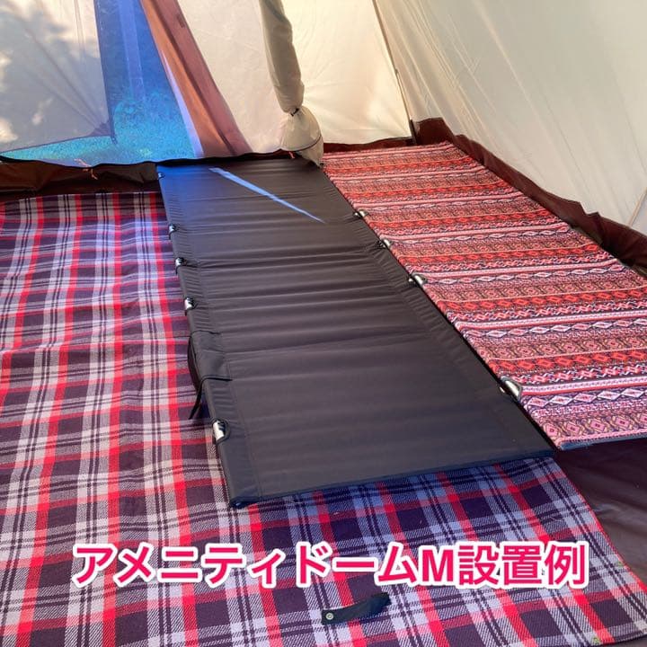 アルミコット　フラワー　GEJ-LCF　ローコット　アウトドアベッド
