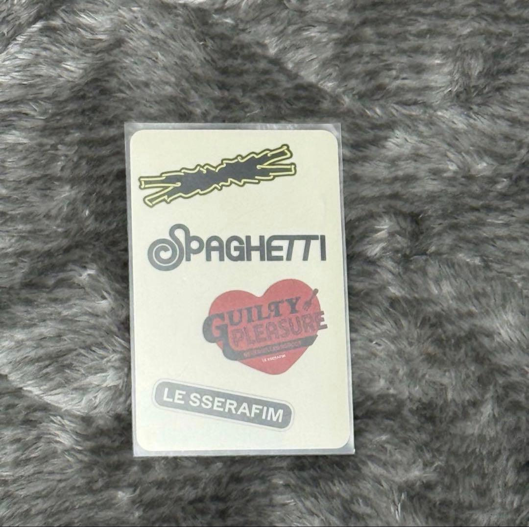 LE SSERAFIM Spaghetti Hello82 限定 ウンチェ