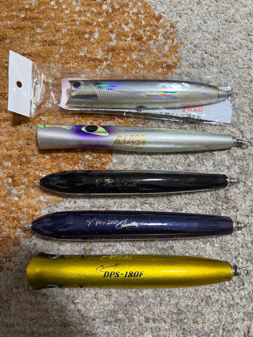 オフショアルアーセット　バズー　トミポップ　カーペンター　ラメール　D-CLAW