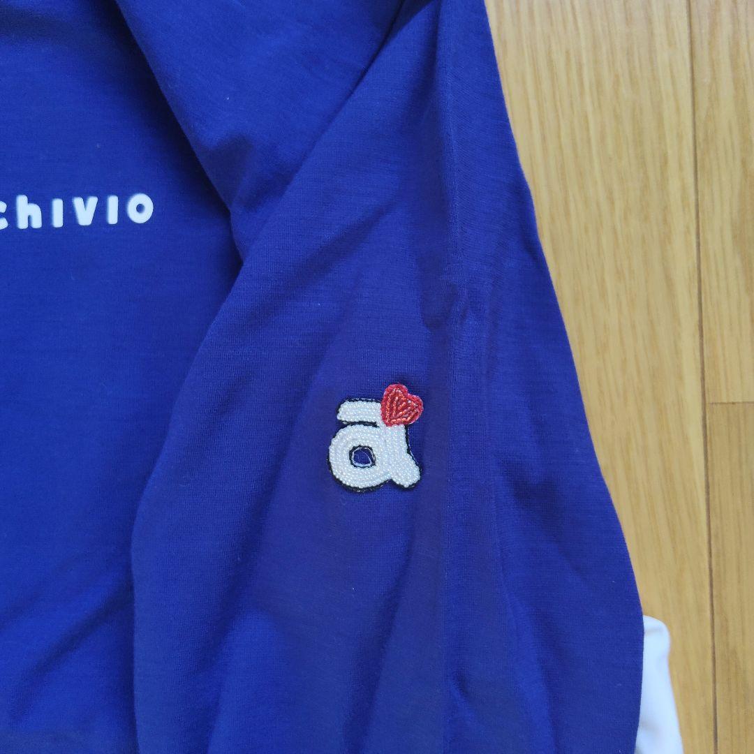 新品　archivio レディース ポロシャツ ネイビー