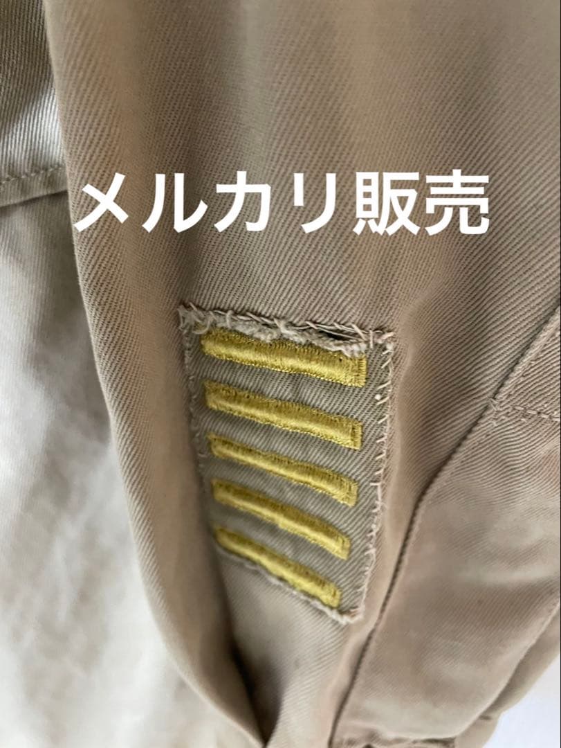 40年代？米軍放出品 陸軍航空隊ミリタリーシャツ ワッペンパッチ付き