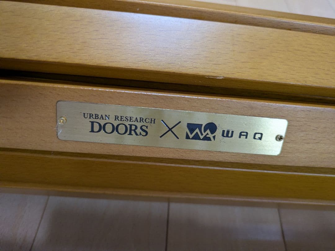 URBAN RESEARCH DOOR WAQ フォールディングウッドテーブル