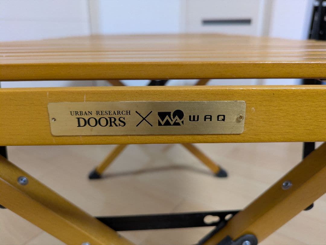 URBAN RESEARCH DOOR WAQ フォールディングウッドテーブル