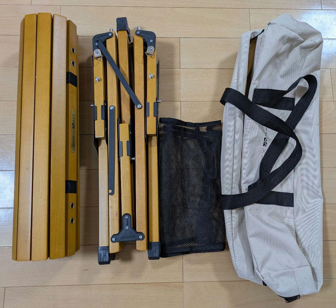 URBAN RESEARCH DOOR WAQ フォールディングウッドテーブル