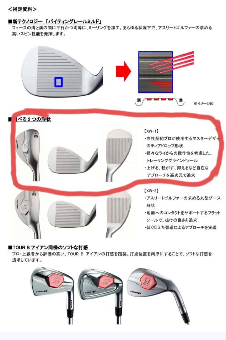 ブリヂストン TOUR B ウェッジ52°58° MODUS120(S)