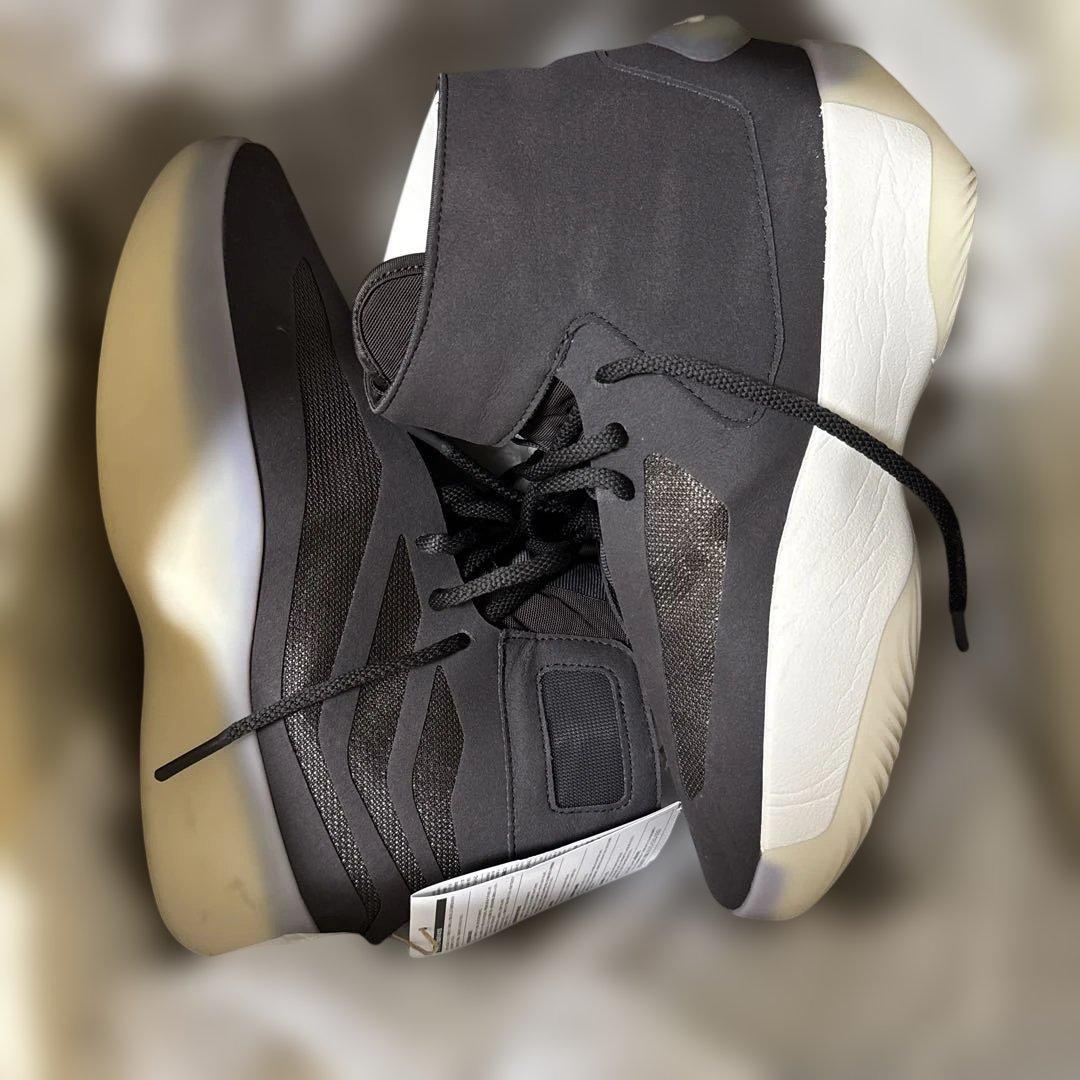 ブラック ハイカット バスケットシューズ　26cm adidas