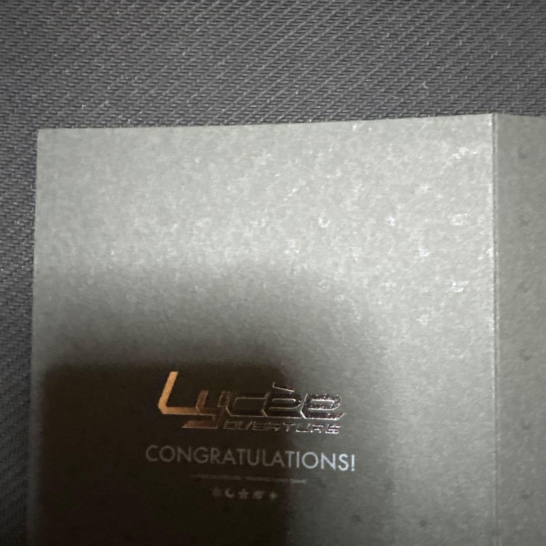 沙耶　直筆　サイン　lycee