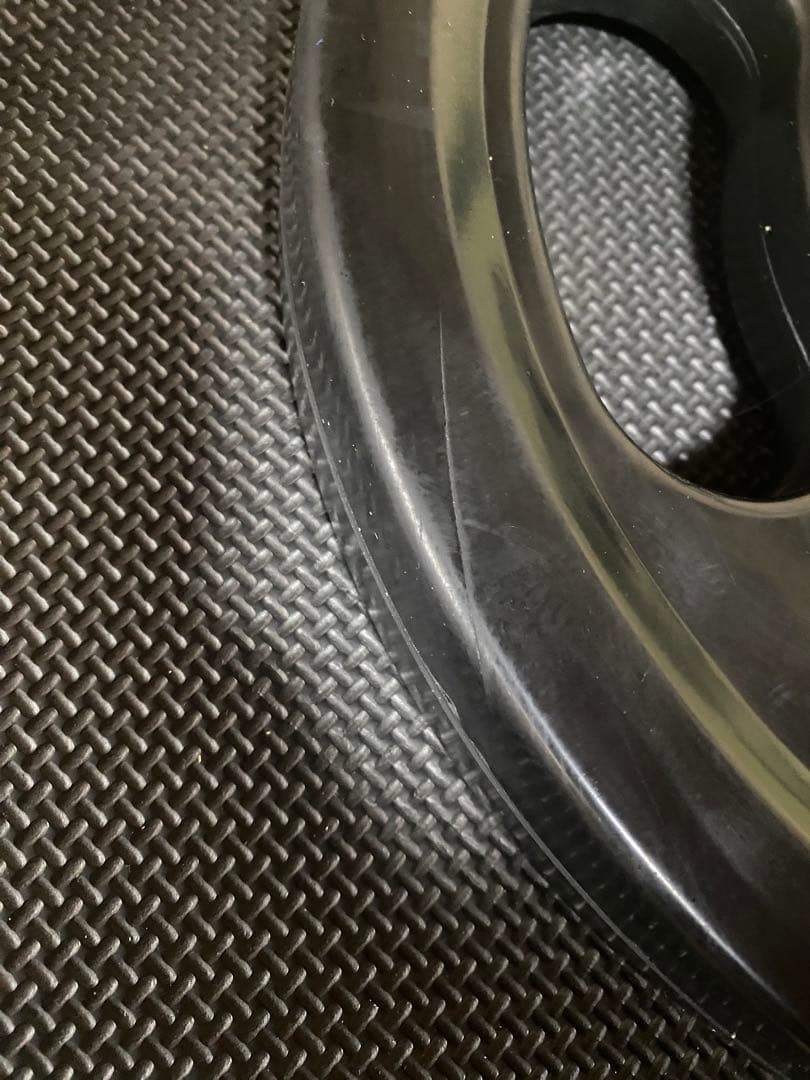 【ほぼ未使用】IROTEC オリンピック ラバープレート 10kg 2枚セット