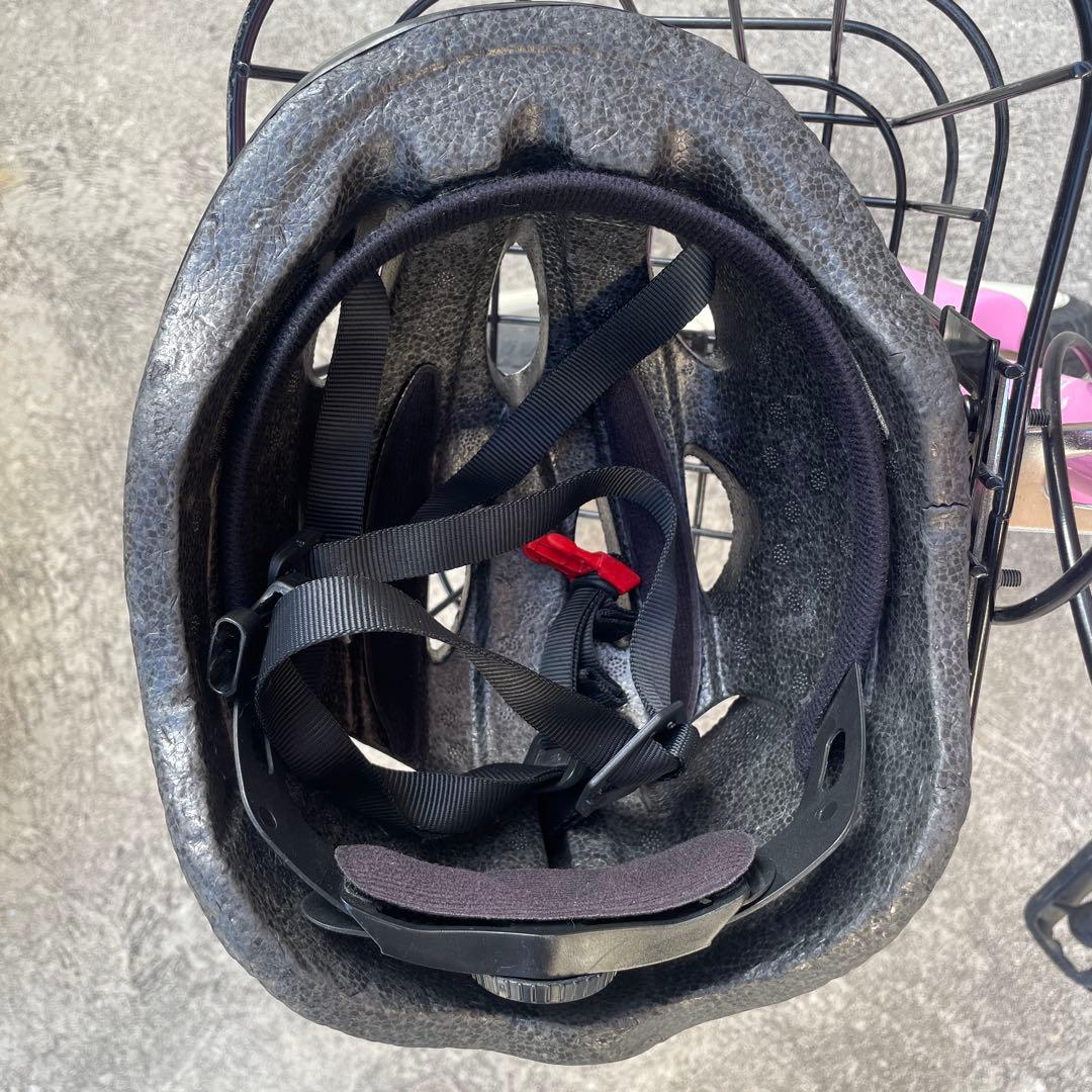 子供用自転車 ピンク ヘルメット付き