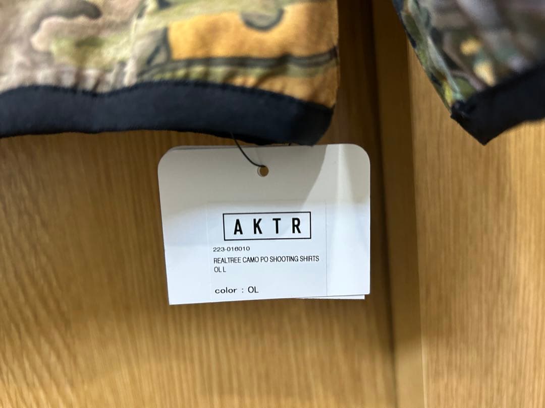 【新品】AKTR REALTREE CAMO PULLOVER OL