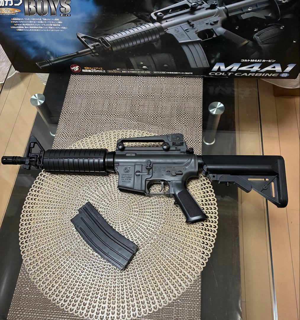 東京マルイ カスタム品　M4A1 CQB仕充電池付き　高性能ハイサイクル