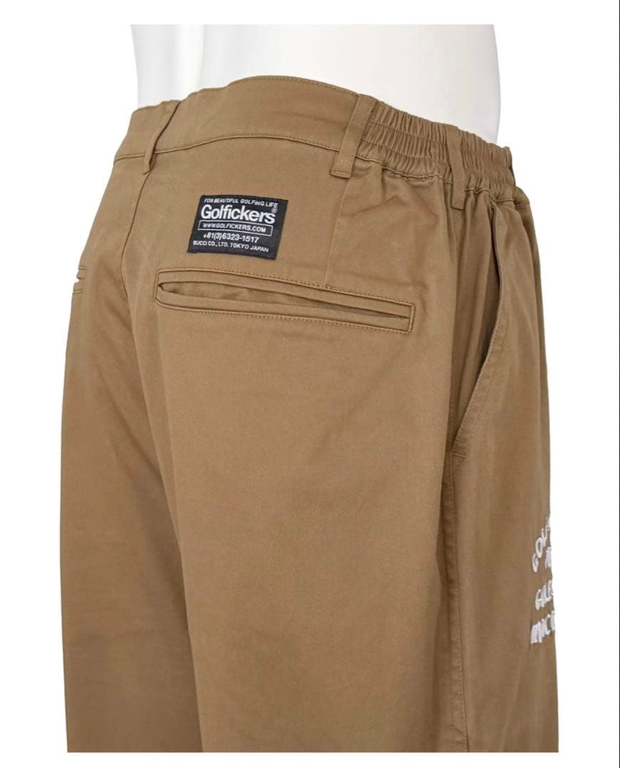 新品未使用　Golfickers ゴルフィッカーズ　チノパン　ベージュ　XL