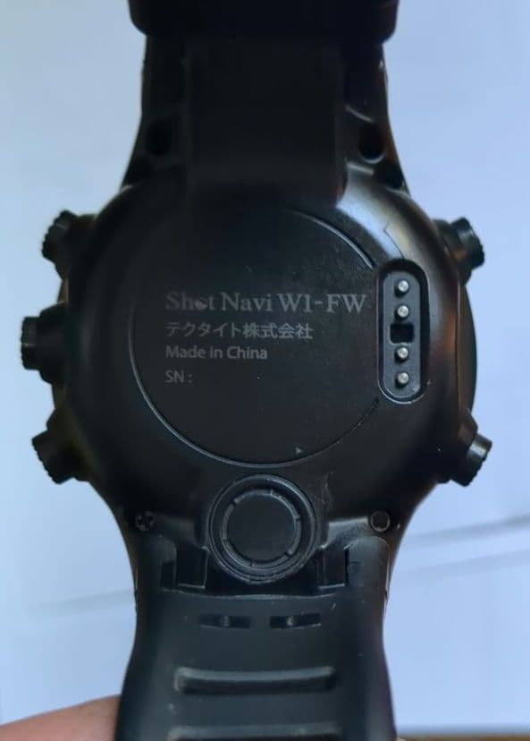 Shot Navi W1-FW GPSナビ 充電器付き