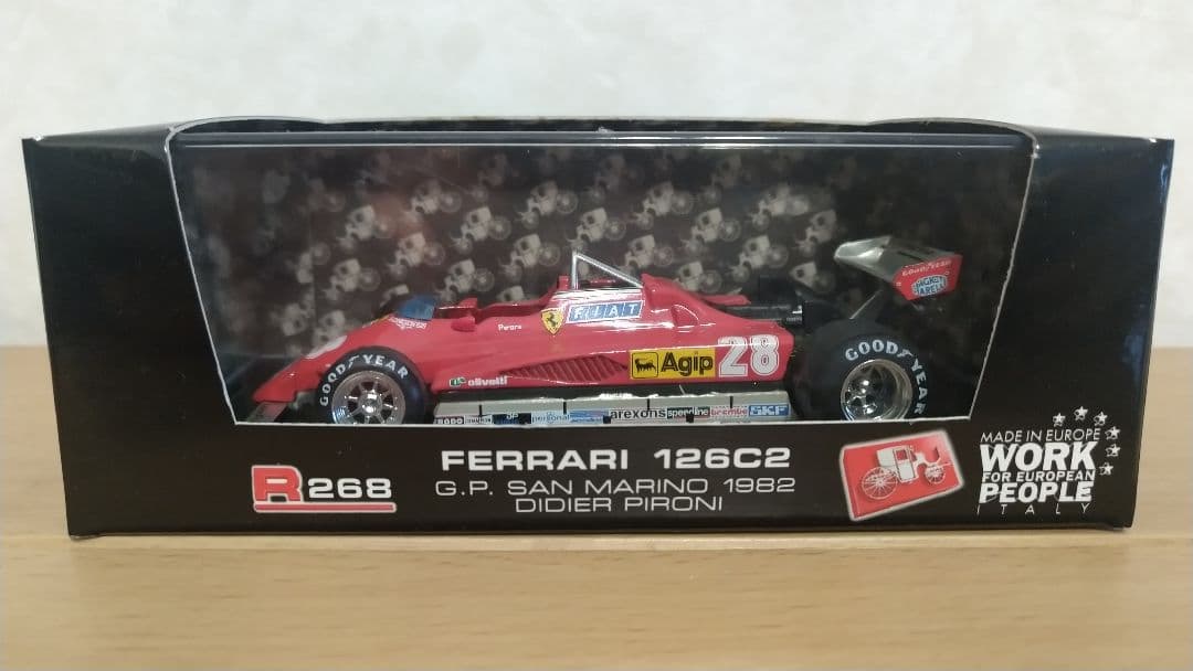 フェラーリ 126C2 1/43 ミニカー2台セット