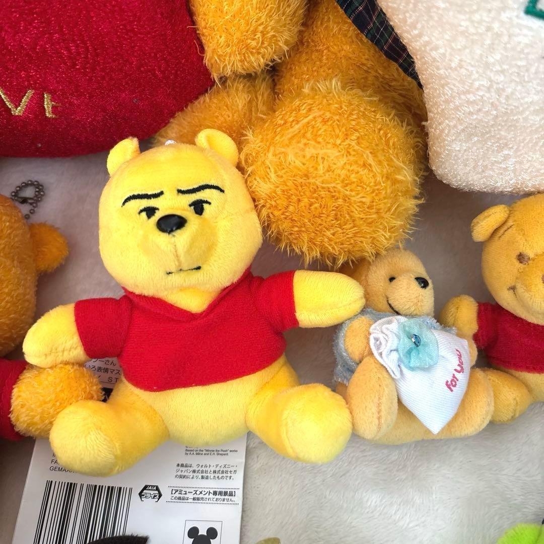 【Disney】キャラクター　ぬいぐるみ　28体まとめ　プーさん　アナ雪　白雪姫