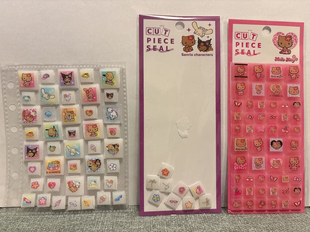 シール帳　完成品　シール多数付き
