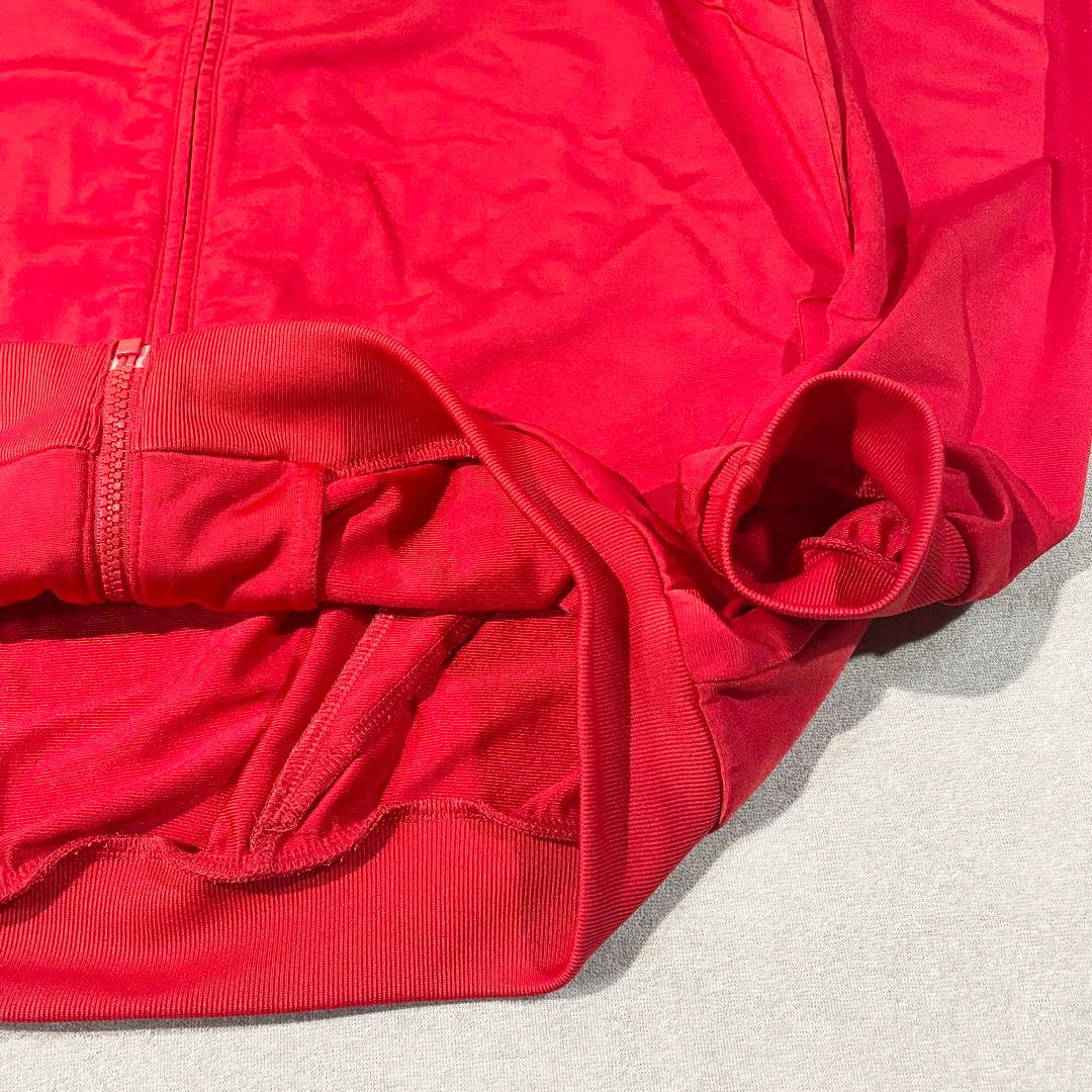 【希少・ビッグサイズ】adidas ACミラン トラックジャケットbwin 赤黒