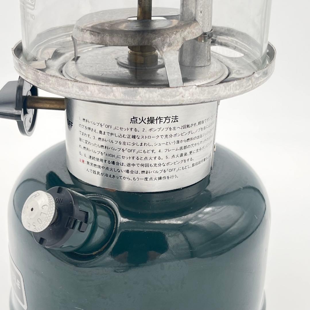 希少美品 コールマン 286A ワンマントル ランタン ケース付 動作良好