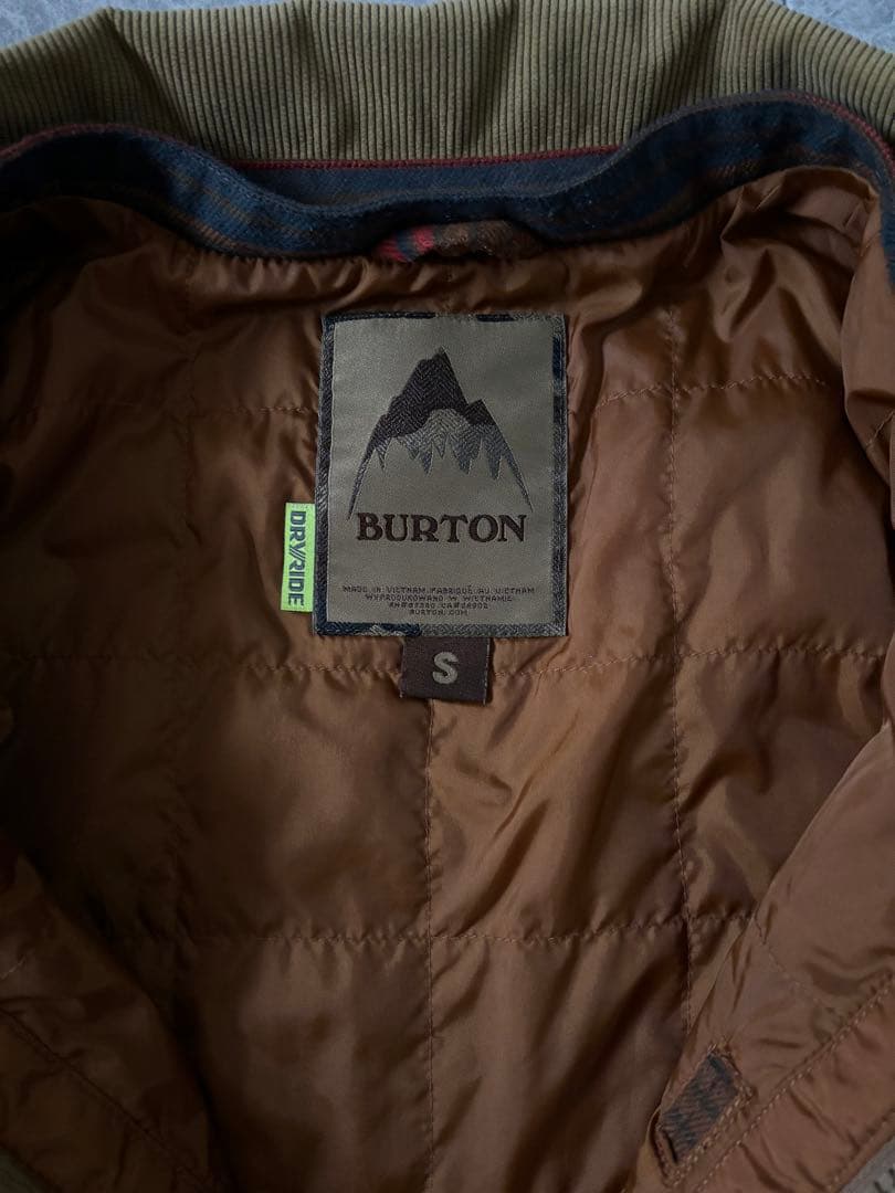 BURTON DRYRIDE ストライプジャケット S
