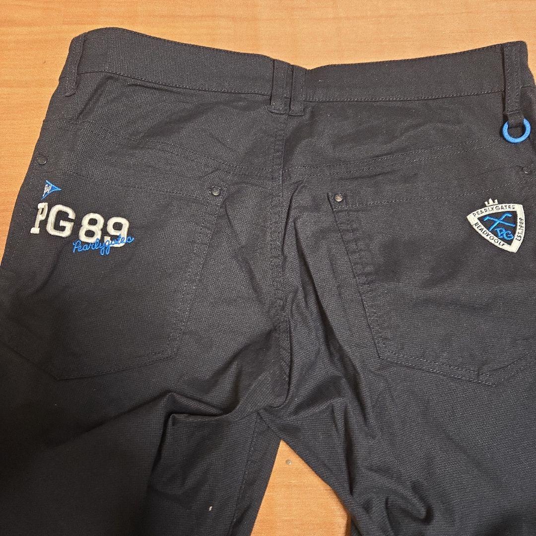 【美品】PG89 ゴルフ　ネイビー　スリムフィットパンツ　ジョガータイプ