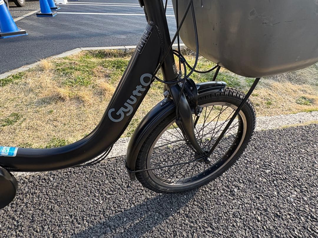 031 中古Panasonic gyutto電動アシスト自転車　16Ah 大阪