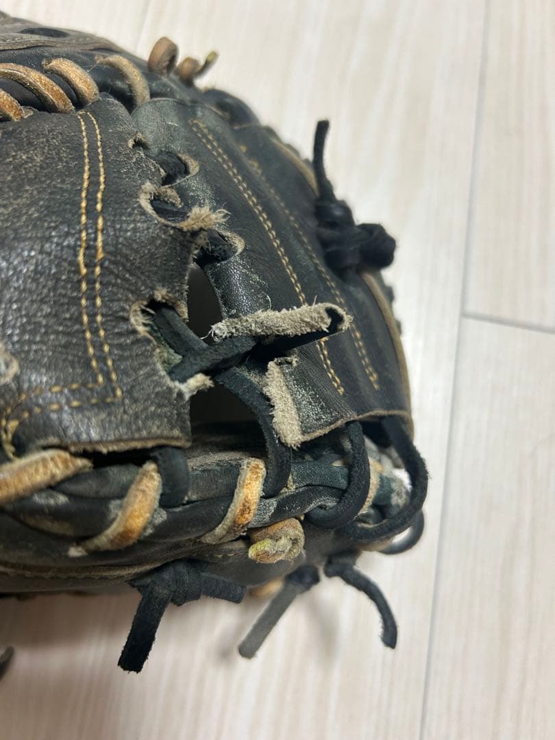 ザナックス 硬式キャッチャーミットグローブ 黒