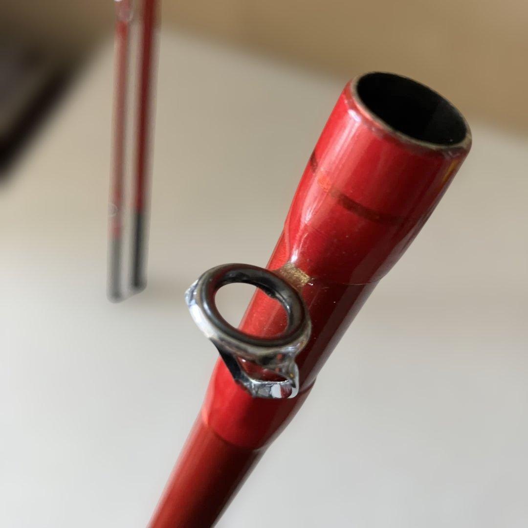 ♢【り12】釣り竿 がまかつ レッドアーク 350cm カーボンロッド