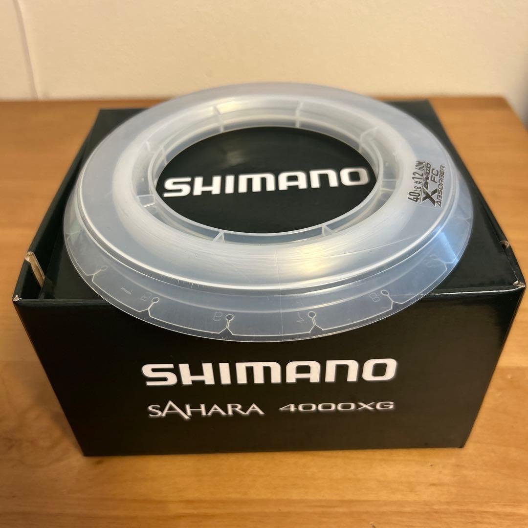 SHIMANO SAHARA4000XGリール リーダー40LD #12