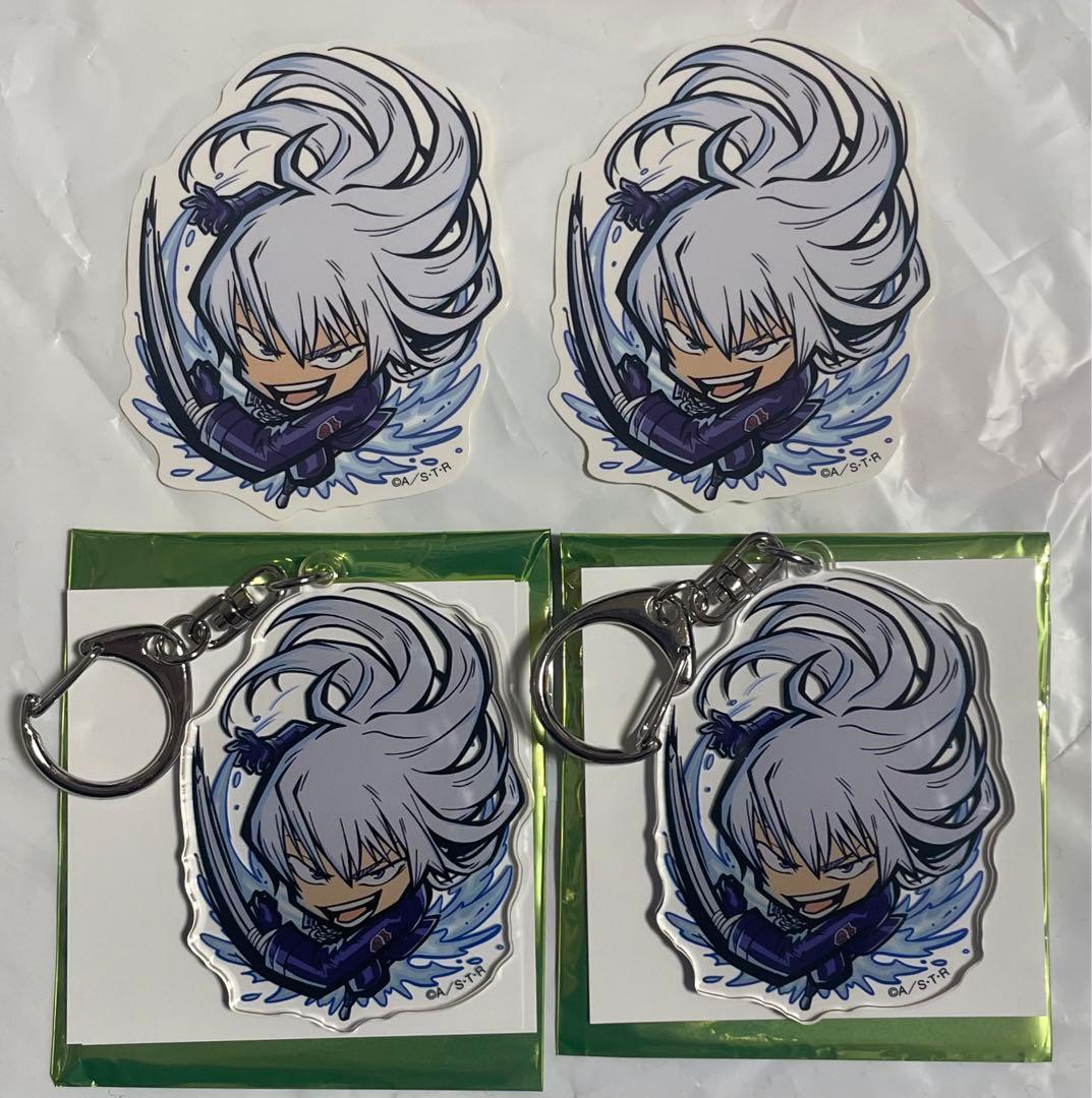 REBORN ジャンフェス　新商品　スクアーロ　　アクキー　ステッカー