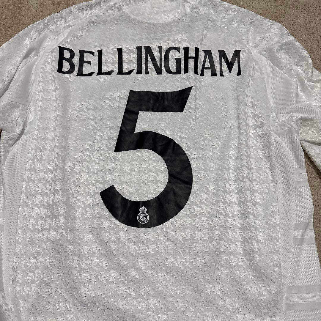 24-25レアル・マドリード BELLINGHAM 5 XL
