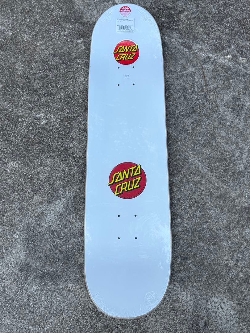 SANTA CRUZ デッキ 8.25 MOBデッキテープ付き