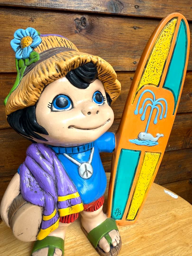 工芸品 VINTAGE 70's Surfer Boy!